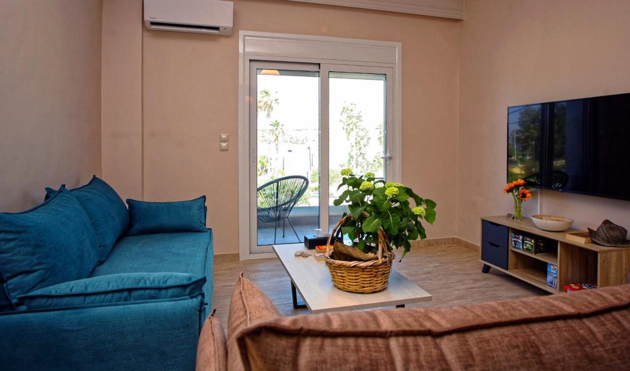 Seaview-Apartments Palaiá Fókaia المظهر الخارجي الصورة
