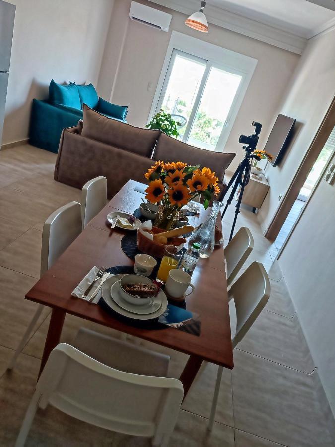 Seaview-Apartments Palaiá Fókaia المظهر الخارجي الصورة